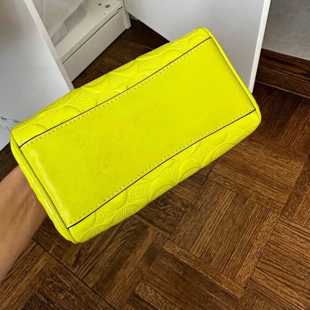 neon coach purse - Picture 5 of 7